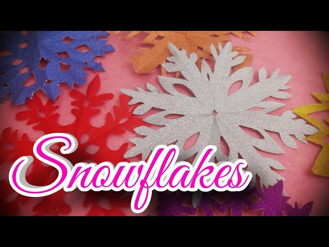 How to make paper snowflakes