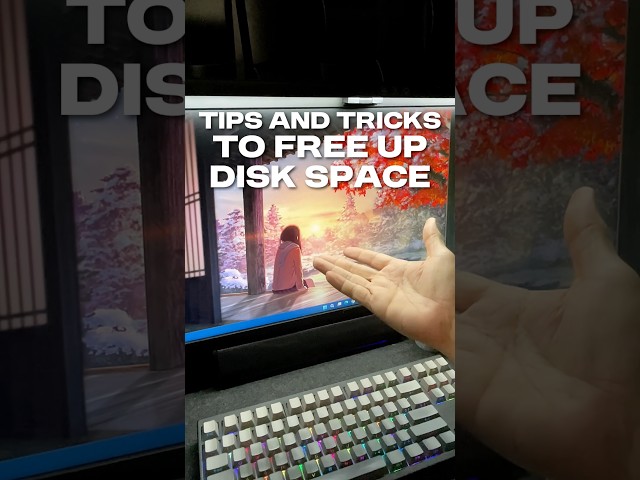 How to Free Up Disk Space in Windows (Step-by-Step) #diskusage
