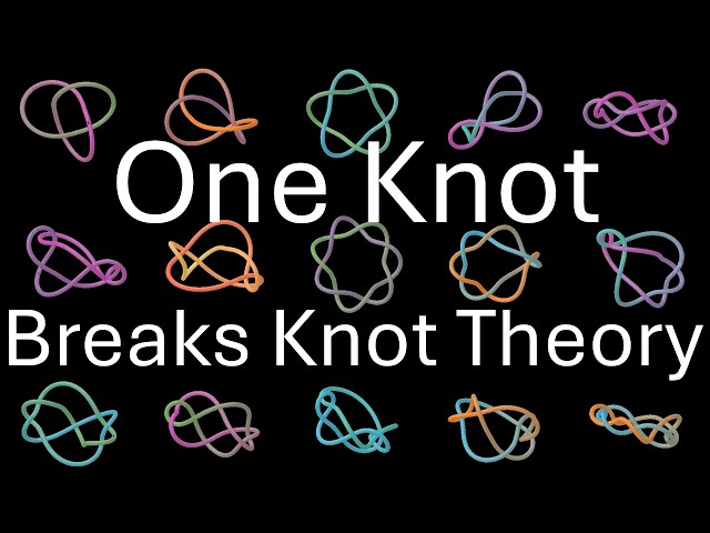 Math News: The Additivity Conjecture in Knot Theory is FALSE!