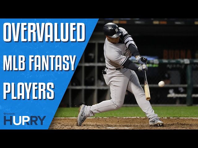 Fantasy Baseball: These Players Are Being Drafted Too High 📈