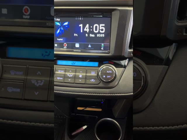 Toyota RAV4 Gets Garmin Navigation + CarPlay Upgrade! KENWOOD DNX5190DABS #toyota #carplay #caraudio