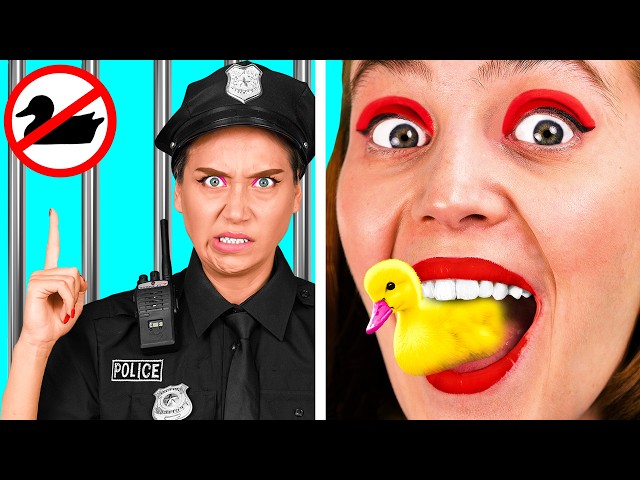 Ways to Sneak Pets into Jail | Funny Moments by PaRaRa Challenge