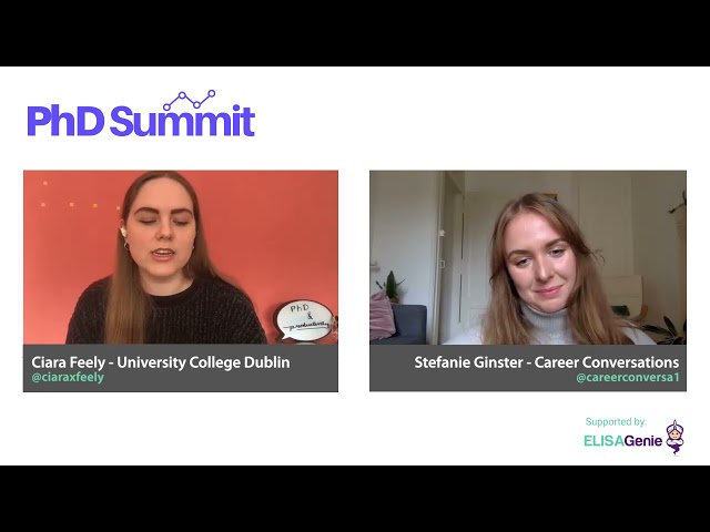 PhD and Productivity & Career Conversations interview