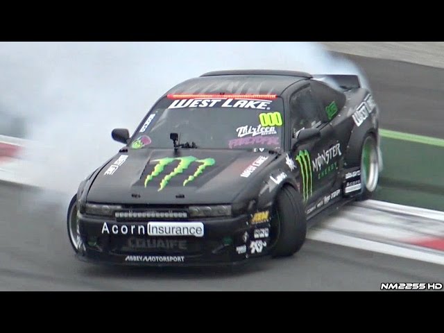 MONSTER LS3 V8 Swapped Nissan 200SX BRUTAL Sound & Drifting!