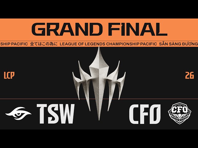 [中文] TSW vs CFO | LCP 2026 Split 3 Grand Final