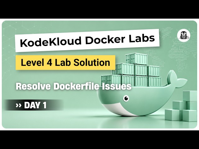 Resolve Dockerfile Issues