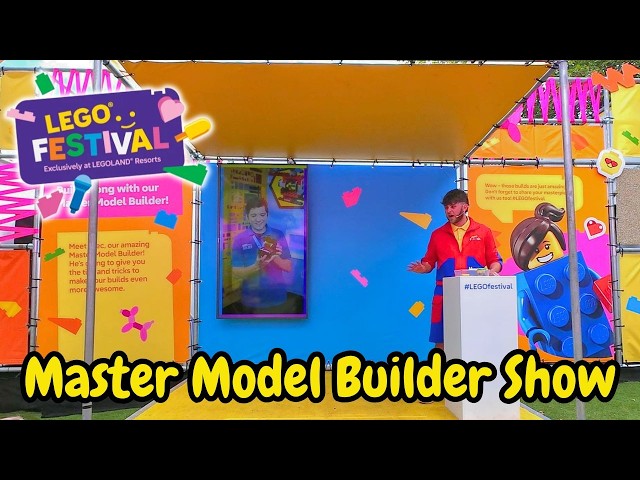 Master Model Builder Creative Zone LEGO Festival 2026 at LEGOLAND Windsor Resort