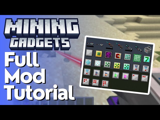 Mining Gadgets Full Tutorial - MC 1.21.1