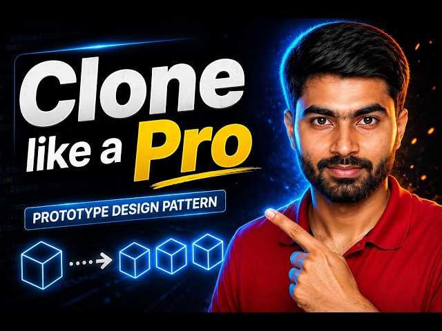 Prototype Design Pattern in Java Explained with Real Example | Interview Favorite 2026