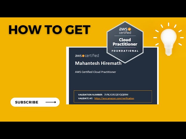 Tips to Pass AWS Certified Cloud Practitioner Certification Course (CLF-C01) - Pass the Exam!