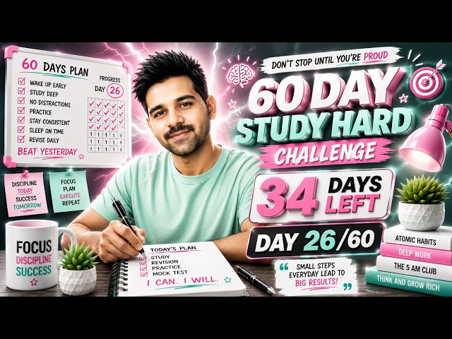Day 26/60 FMGE Preparation - 34 Days Left to Transform #fmge #neetpg #studymotivation