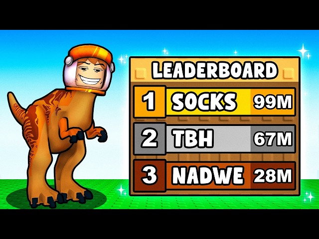 I Got TOP LEADERBOARD in +1 Speed Evolve!