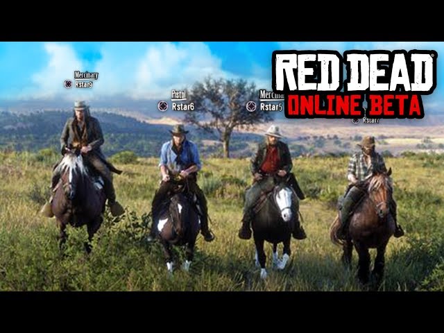RED DEAD ONLINE BETA FREE ROAM! | Red Dead Redemption 2 Online Multiplayer Gameplay