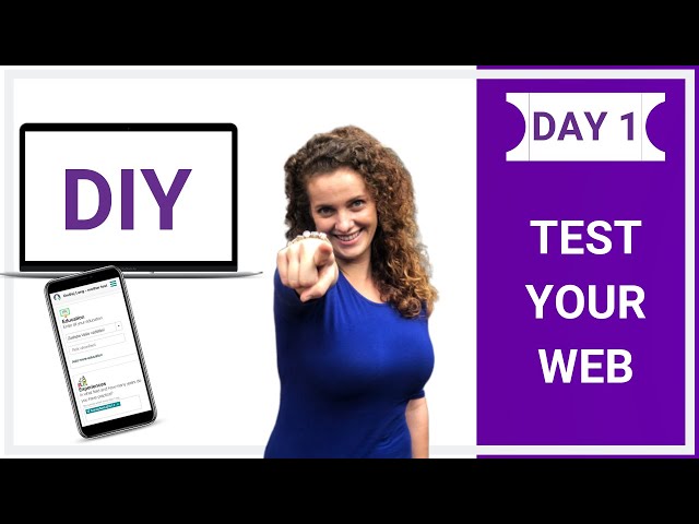 Simple DIY Website Testing (Do It Yourself) - Day 1 | Creative Handles