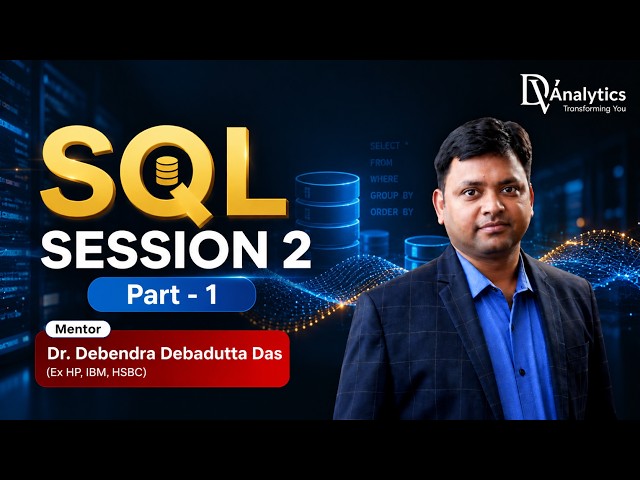 SQL Session 2 Part 1 | Dr. Debendra Debadutta Das | Hard Coded Tables, Operators, SQL Clauses