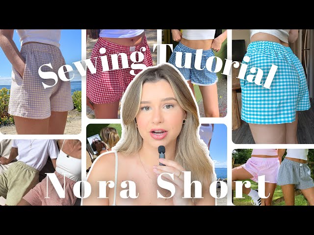 Easy Women’s Boxer Short Sewing Tutorial | Nora Short PDF Sewing Pattern