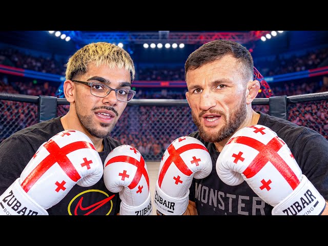 ¡N3on hace sparring con Merab Dvalishvili!