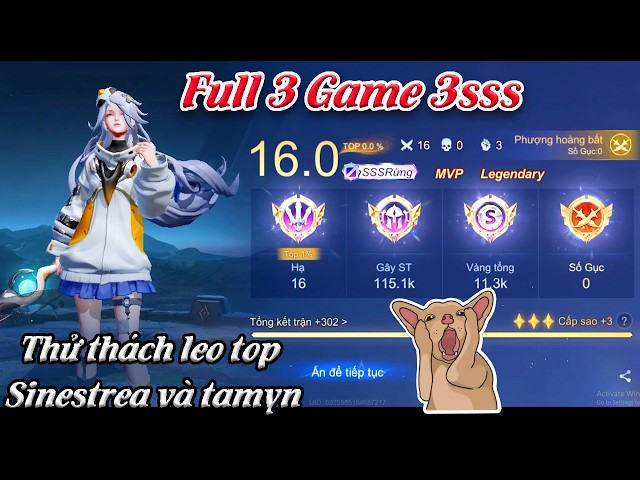 Top1.Sinestrea! HƯỚNG DẪN CHƠI SINESTREA DÀNH CHO AI CHƯA CHIẾN TƯỚNG LỤM 2SS 3SSS CỰC NGON