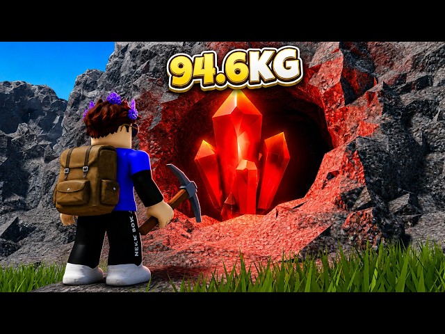 Starting Over as NOOB with BEST PICKAXE in Mine a Mountain
