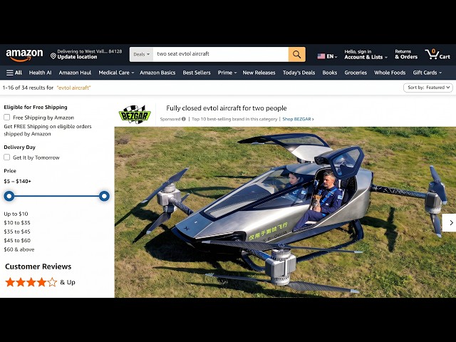Two-seater eVTOL You Can Order Online Right Now!