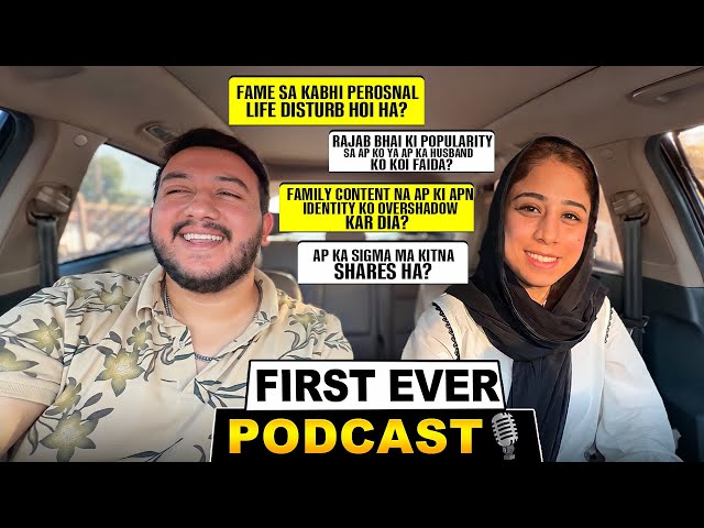 First Podcast Ever Of Ghazal Jawad😍  Takes A Dig On All The controversy😊