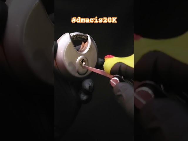 Masterlock M50XD Mcnally Style #dmacis20K #shorts #locksport #lockpicking #security #edc #short