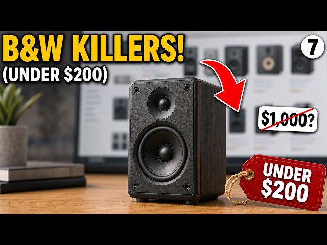 7 Chinese Bookshelf Speakers That BEAT Bowers & Wilkins (Under $200)