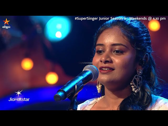 Ooru Sanam Thoongidichu Song by #Jeevitha ❤️🥰 #SJanaki amma | Super Singer Junior 11 | Episode Promo