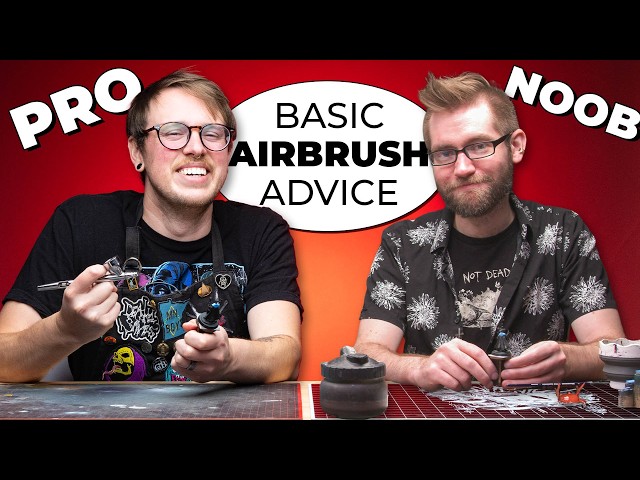 I Teach a Beginner How to Airbrush