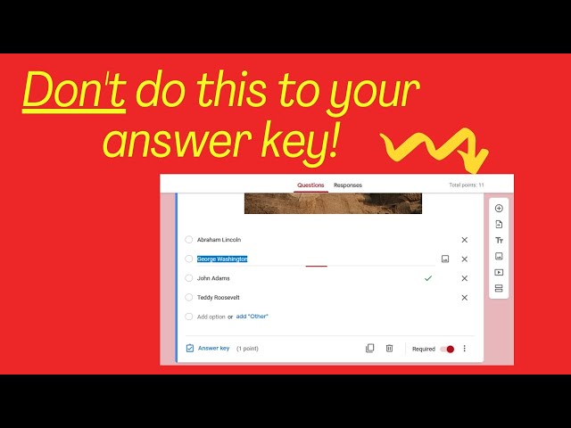4 Answer Key Best Practices for Your Google Form