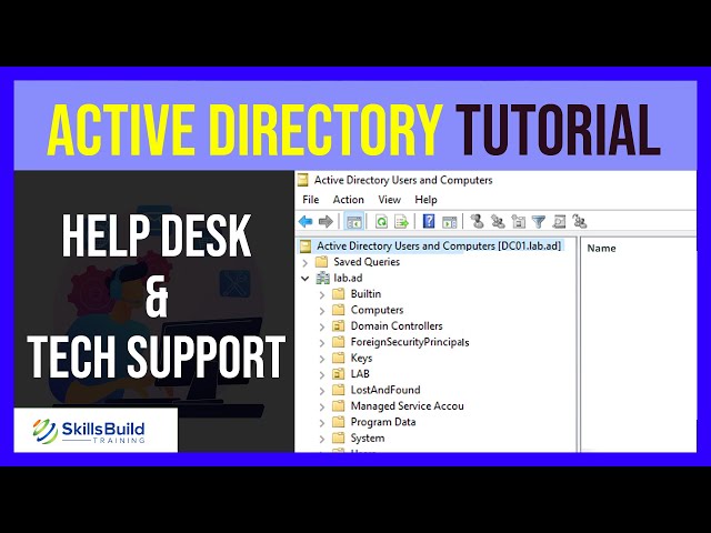 🔥 Active Directory Training for Beginners | Help Desk and Technical Support