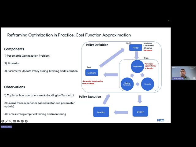 Building Cost Function Approximations for Sequential Decision Problems in Python
