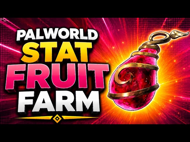 PALWORLD 1.0 STAT FRUIT FARM – NEW BEST METHOD!