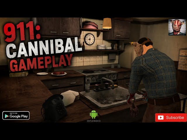 911: Cannibal Horror Escape | Pig Head Man Kidnapped Me | Horror 🎮 Gameplay