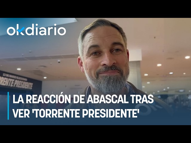 Abascal's reaction to 'Torrente for President': "I laughed, artists have to be free"