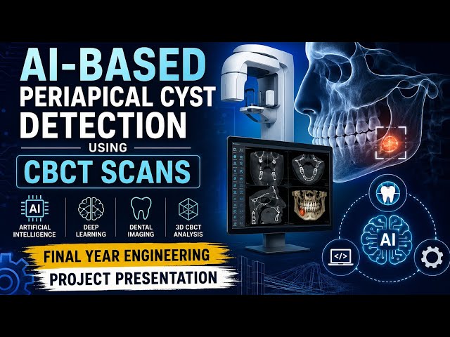 AI-Based Periapical Cyst Detection Using CBCT Scans | Final Year Engineering Project Presentation