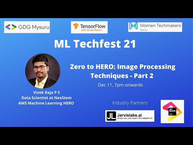 Zero to HERO: Image Processing Techniques - Part 2