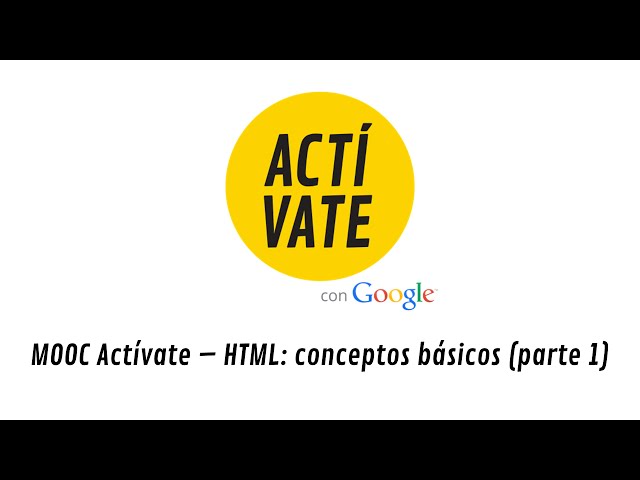 HTML: Basic concepts (part 1)