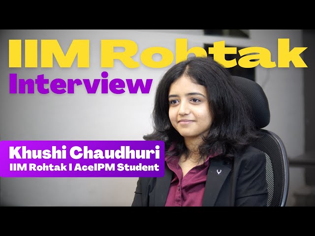 IIM Rohtak ACTUAL IPM Interview | Science Stream | How to Crack an IIM Interview?