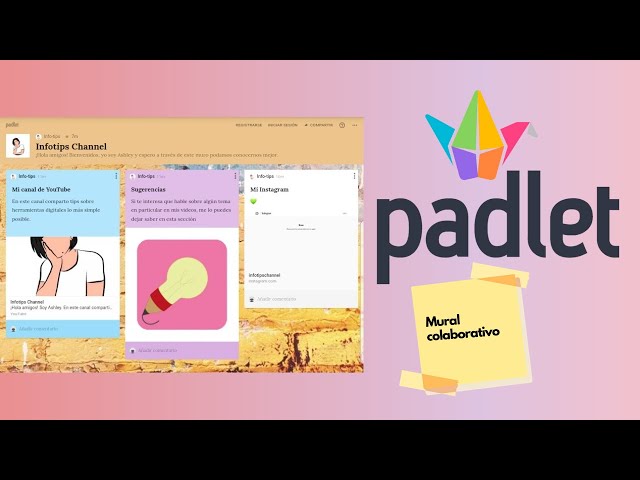 How to use Padlet | Collaborative Mural | Infotips Channel