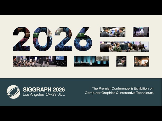 What’s Next in Computer Graphics? | SIGGRAPH 2026 Technical Papers