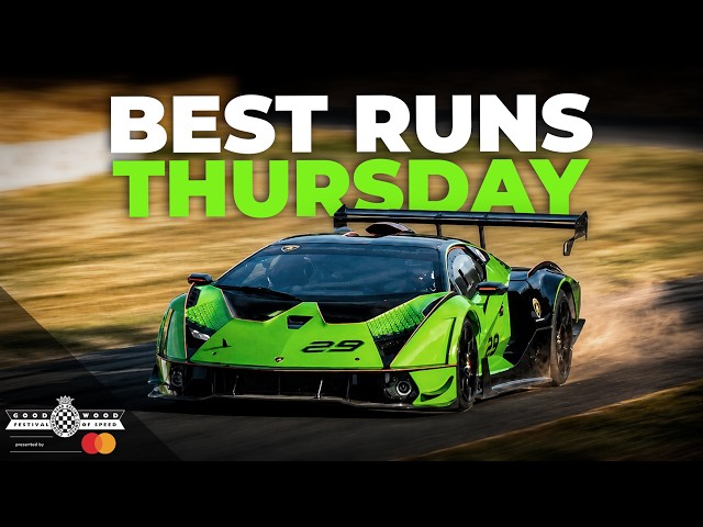 16 Best Runs from Thursday at the Goodwood Festival of Speed