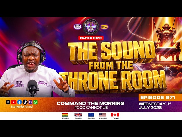 THE SOUND FROM THE THRONE ROOM - CTM EPISODE 971 - 1ST JULY 2026