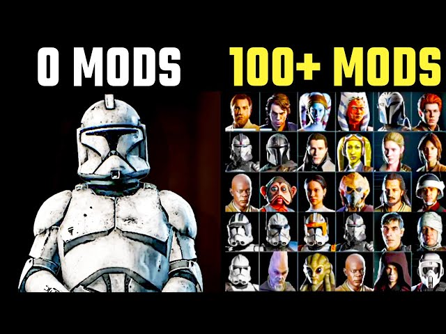 I Modded Battlefront 2 into the ULTIMATE Star Wars Game