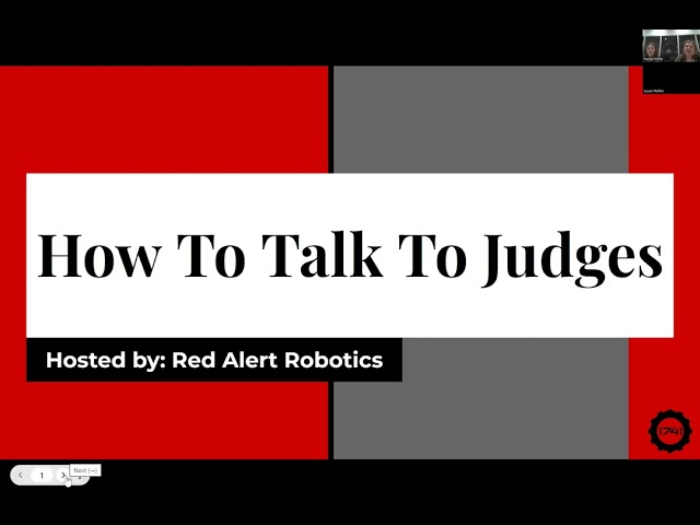 How to train your students to talk to judges.