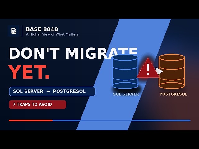 SQL Server to PostgreSQL Migration: 7 Traps That Break Apps