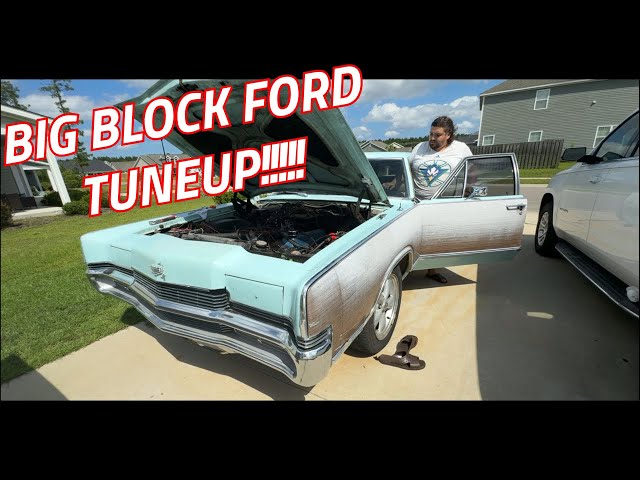 Fix A Rough Running Car!!! Tuning Up The Big Block Ford Station Wagon