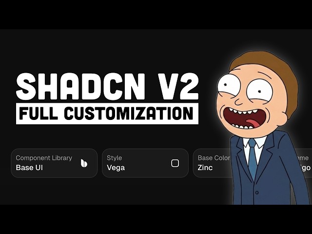 Shadcn is now PERFECT for Vibe Coding (v2 changes)