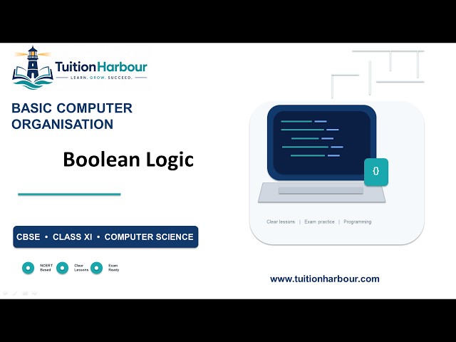 Boolean Logic | CBSE Class 11 Computer Science | Unit 1