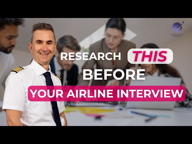Airline Interview Prep: The 4 Pillars That Recruiters Actually Look For (Part 2)